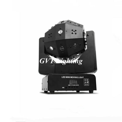 ديكوربايتس™ 16 شعاع ستروب أحمر أخضر ليزر LED ضوء متحرك كرة ديسكو