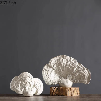 ديكور بايتس™ - زينة مكتبية على شكل غانوديرما لوسيدوم، ديكورات غرف عصرية وحرف يدوية