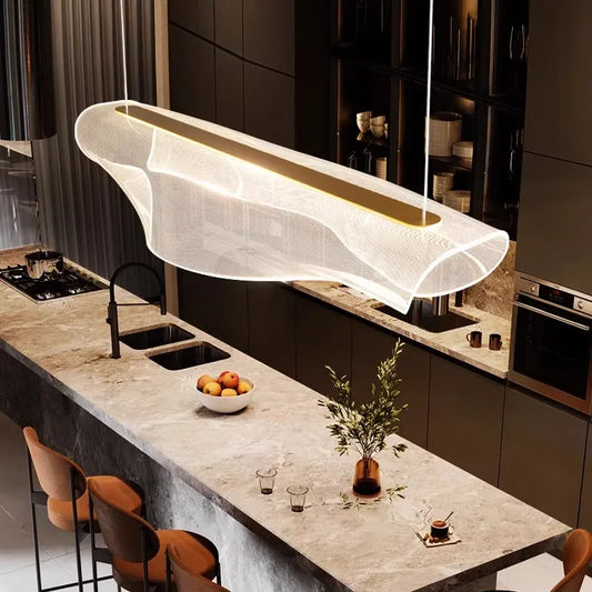 DecorBites™ LED Pendant Light Chandeliers for Modern Indoor Living & Dining Room Lighting
