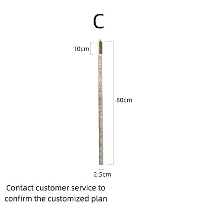 DecorBites™ Large Luxury Crystal LED Chandelier for Living Room - Custom Hanging Lamps