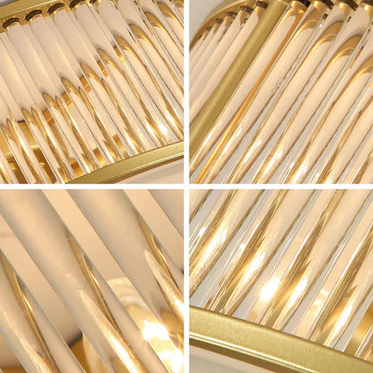 DecorBites™ Crystal LED Ceiling Lamp for Luxury Living Room and Bedroom Lighting