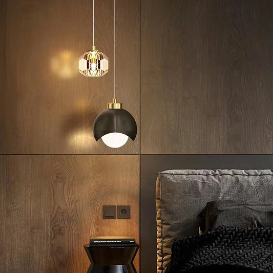 Modern Glass Globe Pendant Light