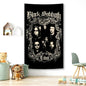 Decobites Black Sabbath Metal Band Rock Music Wall Tapestry