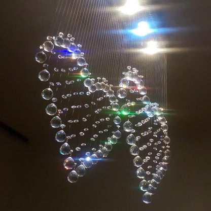 DecorBites™ Crystal Chandelier: Modern Dining Table & Bar Lamp for Bedroom & Dining Room Lighting