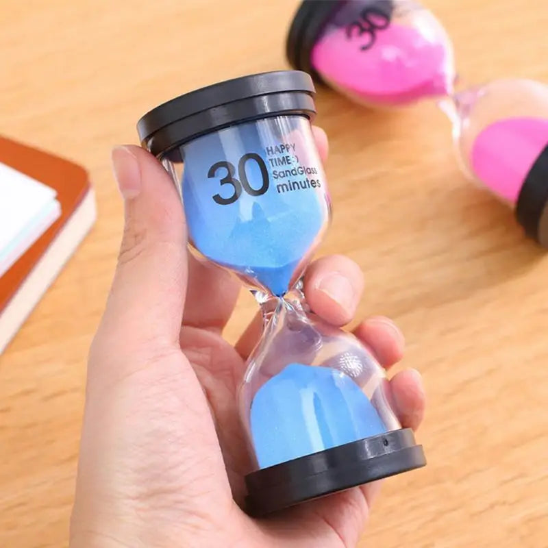 Temporizador de arena de reloj de arena de 30 minutos Decorbites™ para niños para tareas, cepillado de dientes, 7 colores