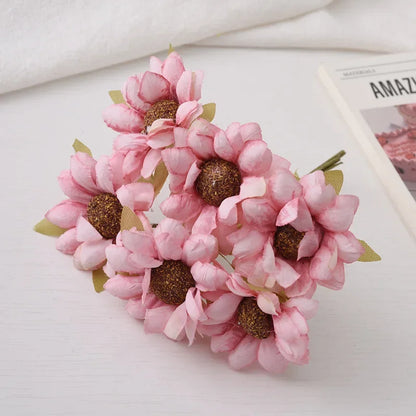 DecorBites™ Daisy Sunflower Bouquet for Wedding DIY Craft Decoration