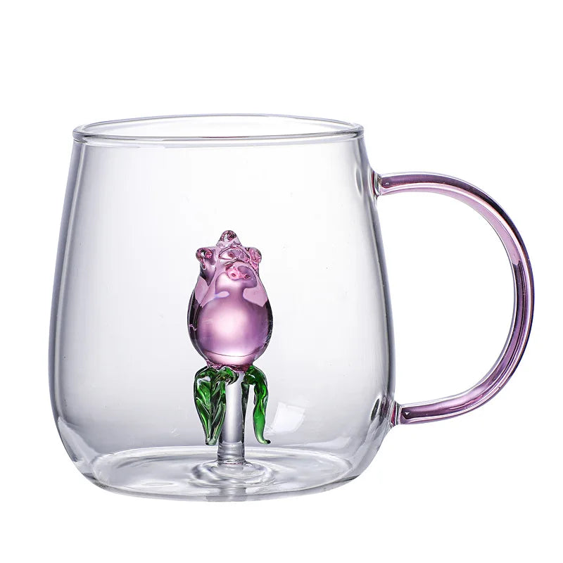 DecorBites™ Gradient Erotic Couple Glass Cups, Set of 2.