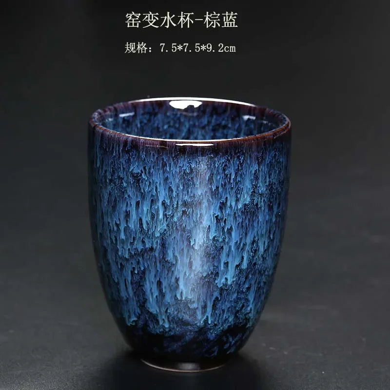 DecorBites™ Ceramic Kung Fu Tea Cups Set - Japanese Porcelain Drinkware