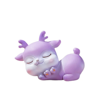 زينة راتنجية على شكل غزال سيكا كرتوني من DecorBites™ للديكور المنزلي أو الخبز