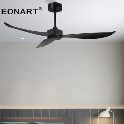DecorBites™ 46" Plastic Blade Ceiling Fan with Remote Control for Living Room