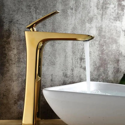 DecorBites™ Basin Faucet: Black/White Brass Mixer Tap, Bathroom Sink Water Crane, Hot & Cold.