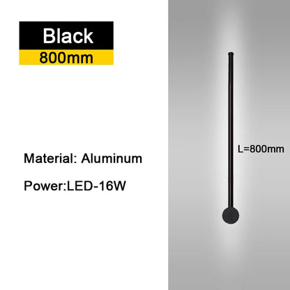 ديكوربايتس™ مصابيح حائط LED قابلة للدوران بزاوية 350 درجة لغرفة المعيشة وغرفة النوم والإضاءة الداخلية للمنزل
