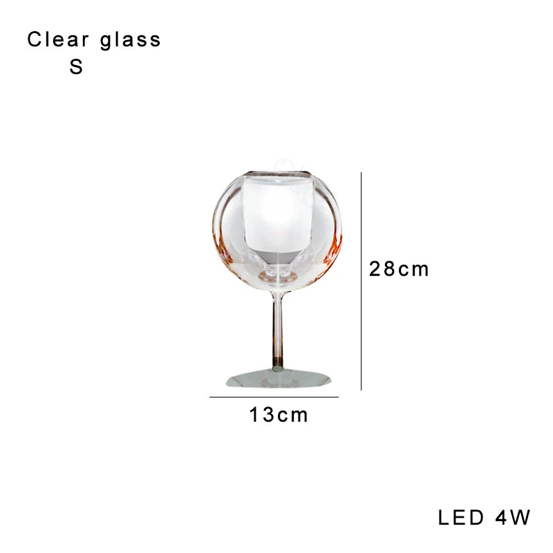 Lámpara de mesa decorativa de cristal cromado oro Decorbites™ para sala de estar de lujo, villa, tienda, café