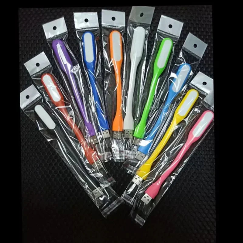 Decorbites™ Luz LED para Libros: Lámpara Portátil USB para Banco de Energía/Computadora, Protege la Vista