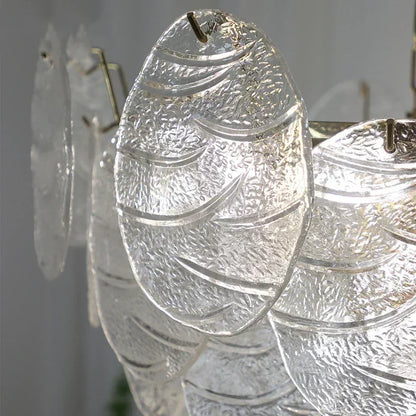 DecorBites™ LED Glass Chandelier Modern Minimalist Design Light Fixtures