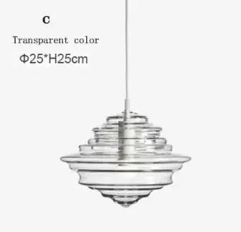 Decorbites™ Industrielles Vintage-Glas-Pendantleuchte für Esszimmer und Schlafzimmer