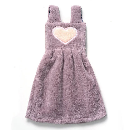 DecorBites™ Cute Cartoon Hand Towel - Soft, Absorbent Cleaning Cloth for Kitchen and Bathroom