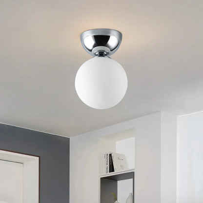 Lámpara de techo LED DecorBites™ de hierro y cristal - Luminarias de estilo nórdico moderno