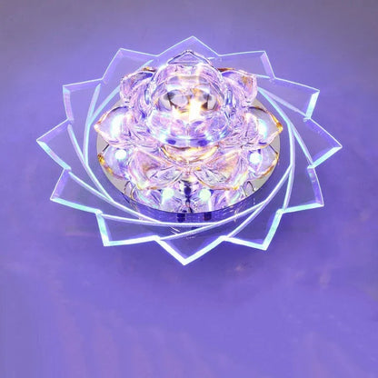 Lámpara de techo LED DecorBites™ Lotus Crystal, Nordic Brights, estilo moderno