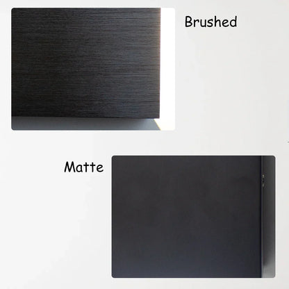 DecorBites™ LED Up Down Wall Lamps: Gold & Silver Aluminium Wall Light for Bedroom, Living Room, Corridor