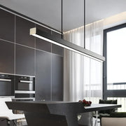 White Black Linear Pendant