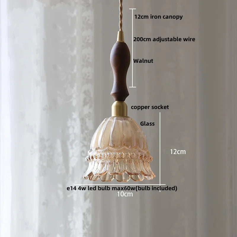 DecorBites™ Glass LED Pendant Light - Modern Nordic Design for Kitchen, Restaurant, Living Room