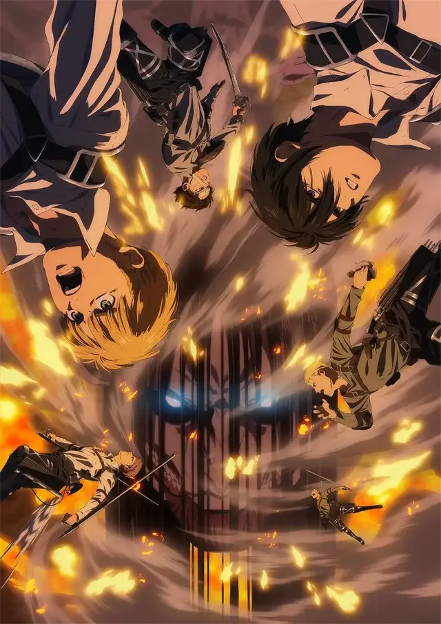 ’Attack on Titan Final Season Poster for Home Decor’