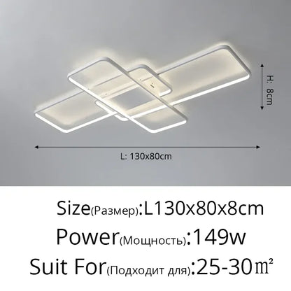 DecorBites™ Elegant Ceiling Chandeliers, Dimmable with Remote Control