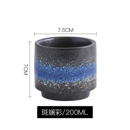 DecorBites™ Japanese Style Ceramic Coffee Cup for Personal Use