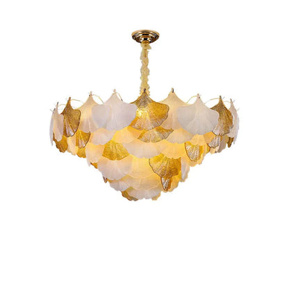 ثريا ديكوربايتس™ LED بلون الجنكة الذهبي لغرفة المعيشة