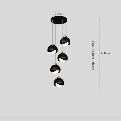 Modern Glass Globe Pendant Light