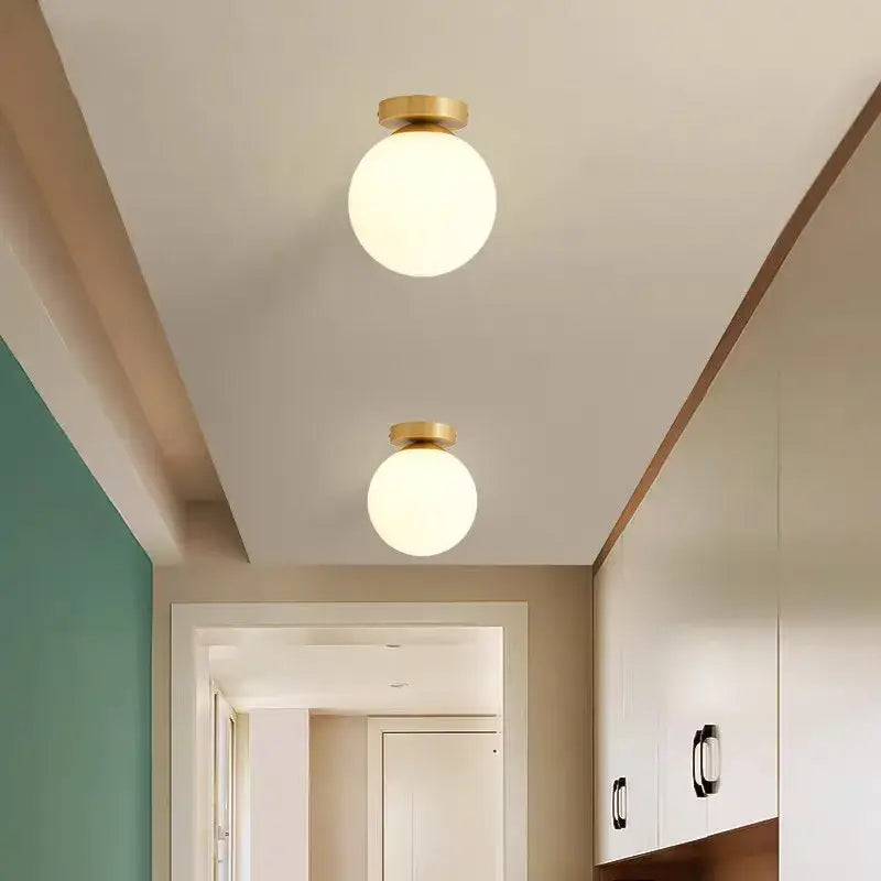 DecorBites™ Modern Acrylic Ball Ceiling Light for Home
