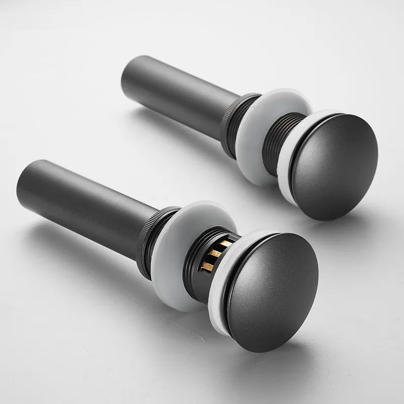 DecorBites™ Brushed Gold Pop-up Drain Assembly Kit for Bathroom Sink Vessel Vanity