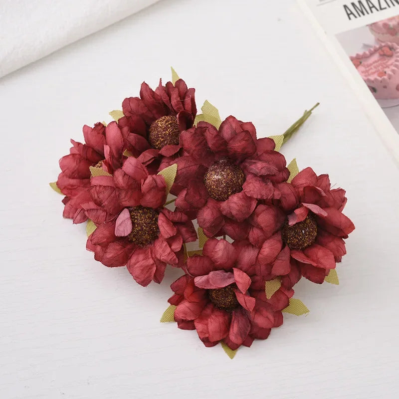 DecorBites™ Daisy Sunflower Bouquet for Wedding DIY Craft Decoration
