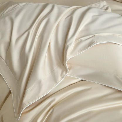 Decobites Luxury 600TC Egyptian Cotton Bedding Set: Duvet, Bed Sheet, Pillowcases - Queen King Size