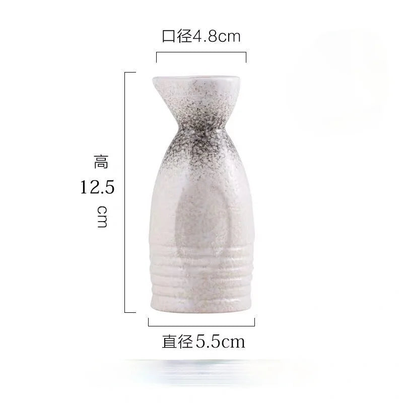 DecorBites™ Ceramic Wine Sake Set with Heater and Dispenser