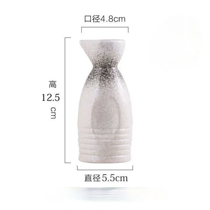 DecorBites™ Ceramic Wine Sake Set with Heater and Dispenser