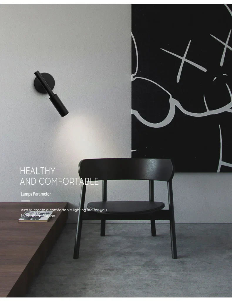 Lámpara de techo y pared LED DecorBites™: Diseño moderno y estilo minimalista para dormitorio y habitación infantil.