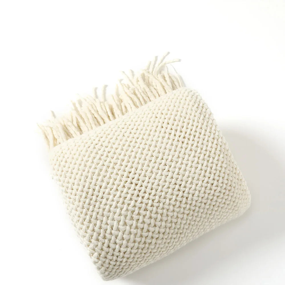 Nordic Wool Sofa Blanket