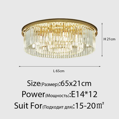 Decorbites™ Kristall-Deckenleuchter: Modernes industrielles Retro-Vintage-Hängeleuchte für Wohn- und Esszimmer