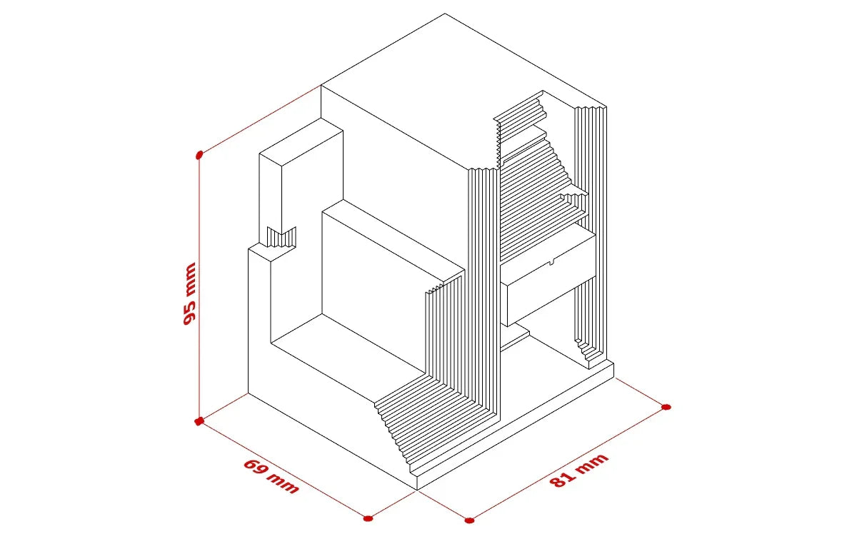 Decoración para el hogar DecorBites™ de hormigón: Modelo del cementerio de la familia Brian para escritorio de sala de estar.
