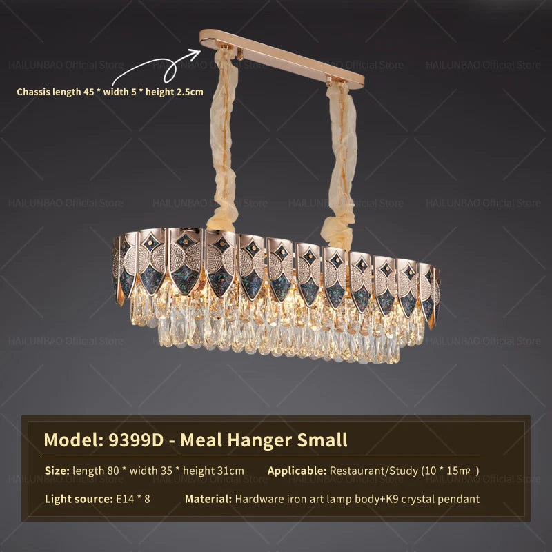 DecorBites™ Crystal Chandelier: Modern Luxury for Living Room, Bedroom, Dining Room