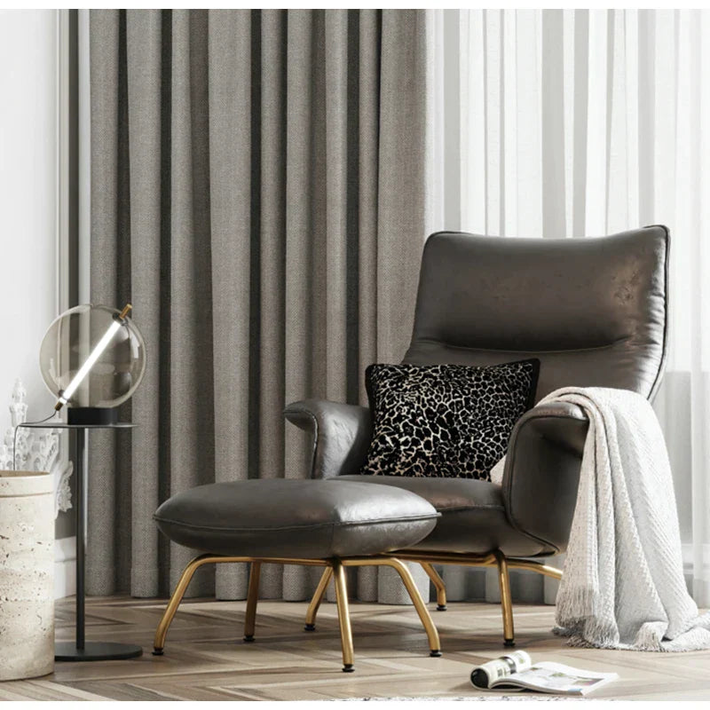 Funda de cojín DecorBites™ con estampado de cebra dorado en jacquard - Decoración moderna de lujo