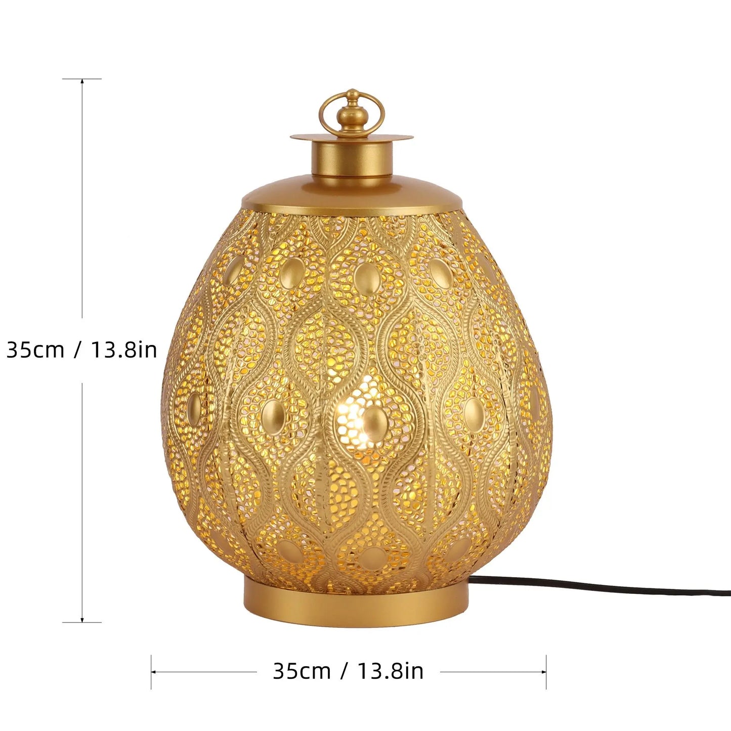 DecorBites™ Gourd Candle Holder: European Retro Light Luxury Table Decor Ornament