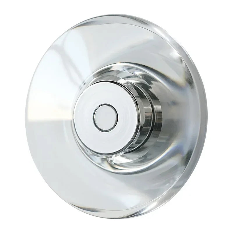 Lámpara de pared de noche DecorBites™ Crystal: Diseño circular minimalista moderno para el hogar