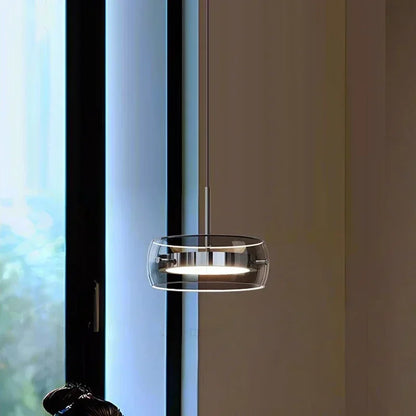 DecorBites™ Glass Dining Pendant Light: Modern Minimalist Table Decor for Home Lighting