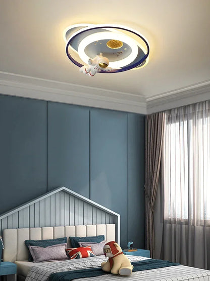 Lámpara de techo DecorBites™ Astronauta, Conejo Espacial, Cohete