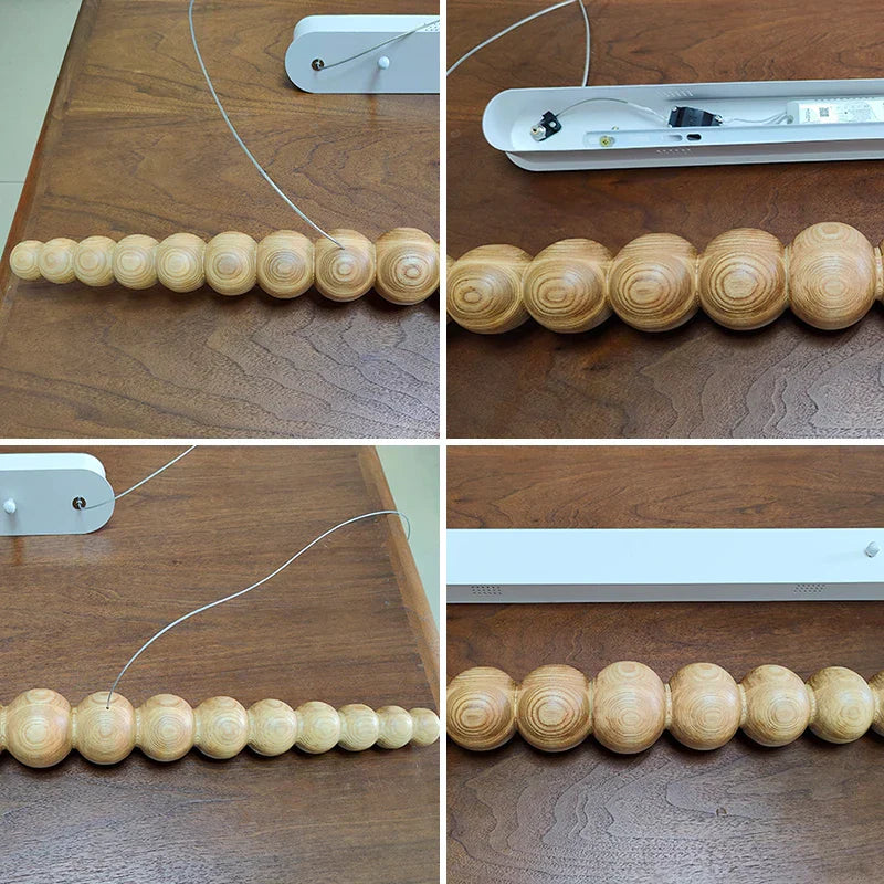 Lámparas colgantes lineales LED DecorBites™ para cocina, comedor, sala de estar y oficina