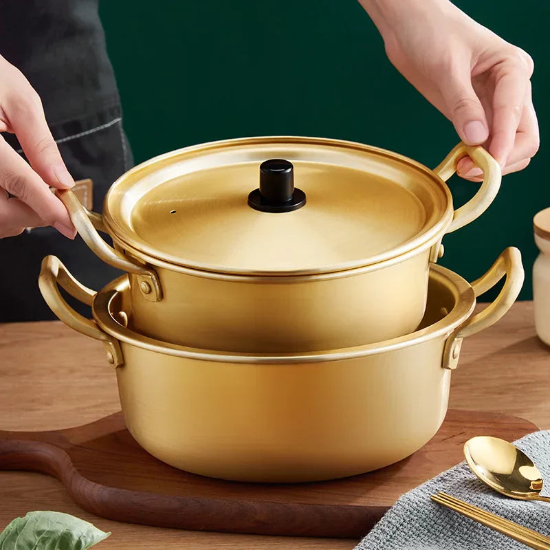 Aluminum Double Ear Soup Pot