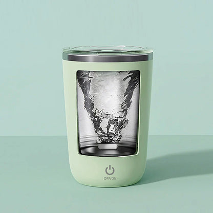 DecorBites™ Electric Magnetic Stirring Coffee Cup - Rechargeable Mixer Mug